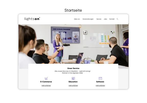 Screenshot von der Übersichtsseite des TYPO3 Seminarmanagers