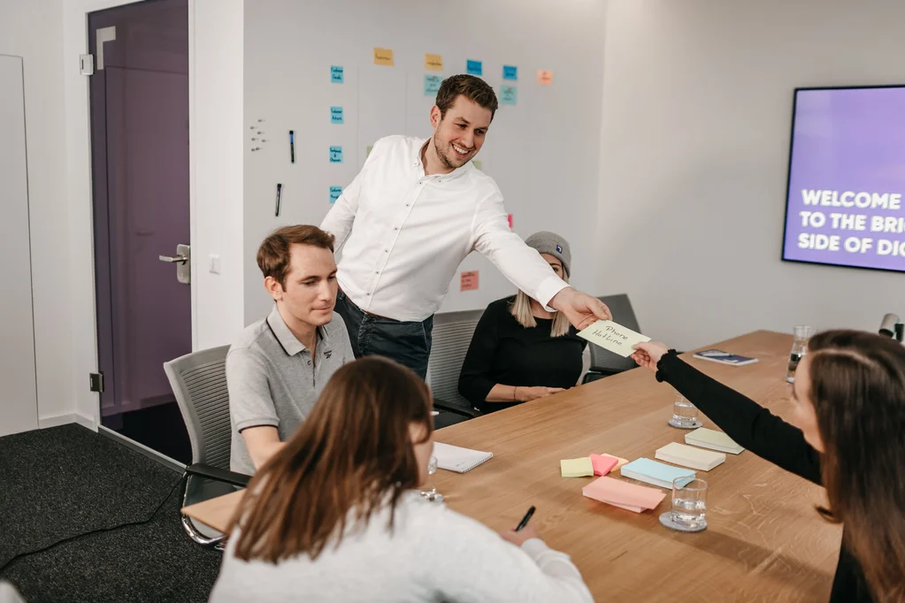Workshop in einem Meeting Room von LightsOn