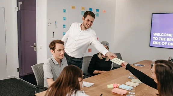 Workshop in einem Meeting Room von LightsOn