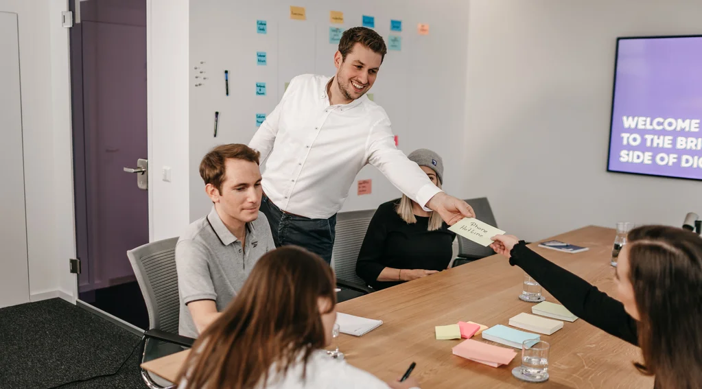 Workshop in einem Meeting Room von LightsOn